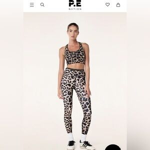 Leopard Print Women's Leggings